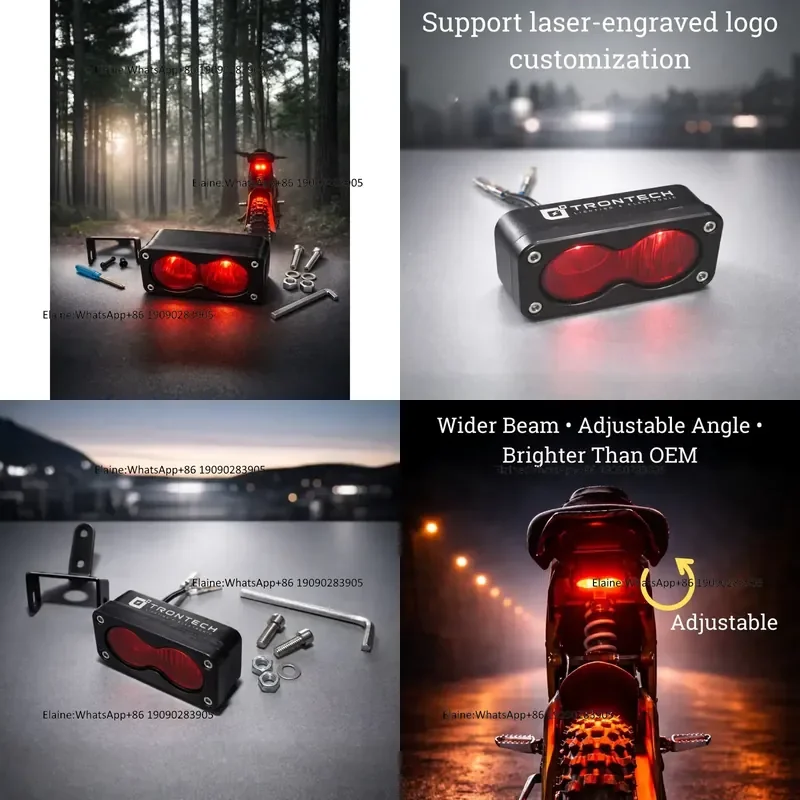 Trontech  Light Super Bright Rear Tail for Sur-Ron Light Bee X Electric Dirt Bikes-New Condition Tail Light