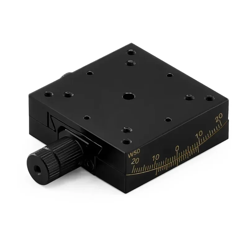 GTX50-50 TX axis numerical control machining manual goniometer platform optical alignment linear guide block angle adjustment