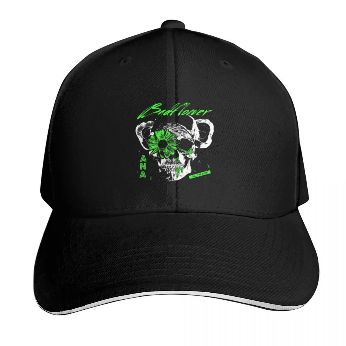 

badflower band Baseball Cap Rave New Hat Streetwear Hat Beach Women's 2025 Men's