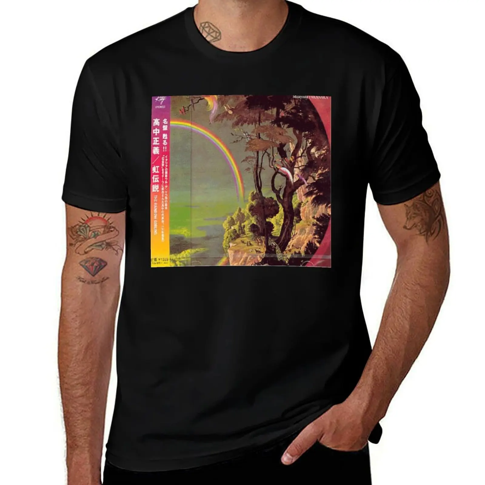 MASAYOSHI TAKANAKA THE RAINBOW GOBLINS Classic T Shirt Tee T-Shirt Plus Size Outdoor Casual Top T-Shirt