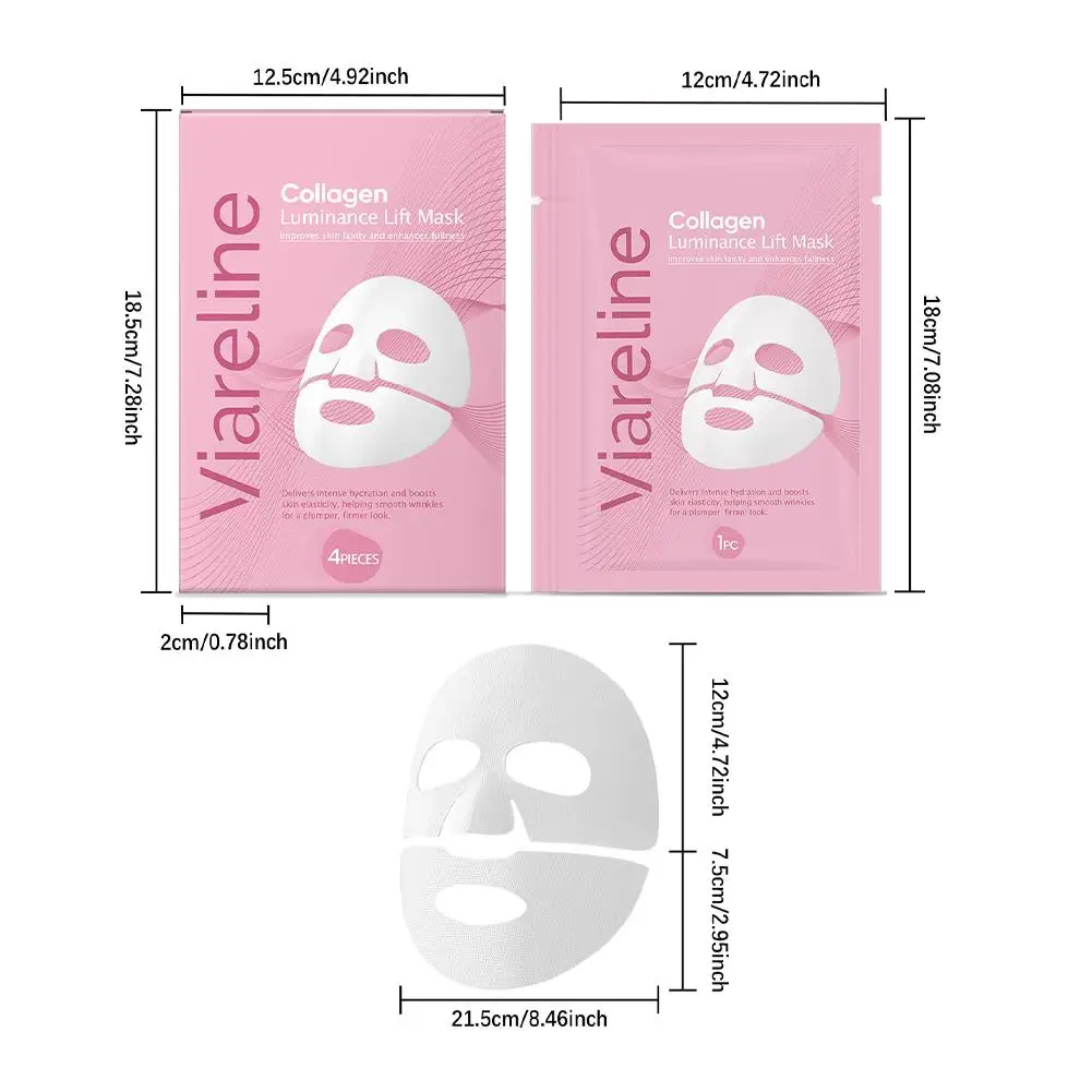 

Hot Collagen Hydrogel Mask Hydrating Overnight Pore Minimizing Elasticity Improvement Korean Skincare for women