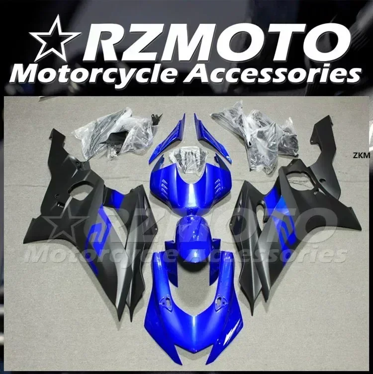 

4Gifts New ABS Fairings Kit Fit For YAMAHA YZF-R6 R6 2017 2018 2019 2020 2021 2022 17 18 19 20 21 22 Bodywork Set Black Blue