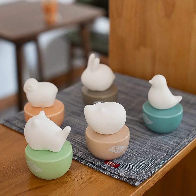 

Ceramic Essential Oil Pet Non Fire Set Creative Home Bedroom Decoration Aromatherapy Diffuser, aromatherapy essential oil