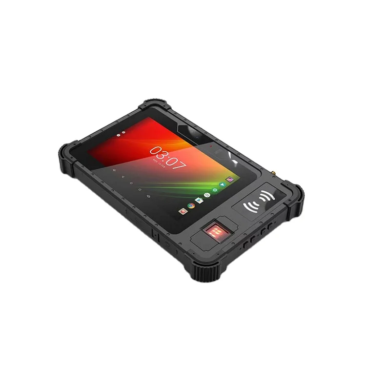 Q818 8-Inch Waterproof Tablet PC 4G LTE Android Industrial PDA 8000mAh Battery NFC Biometric Handheld Device Q818 Waterproof