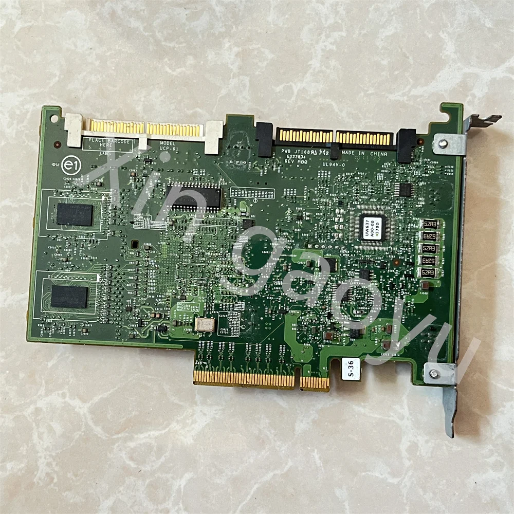 For Dell POWEREDGE R410 T310 SERVER PERC 6/i SAS PCIe RAID Controller Card 0T774H T774H