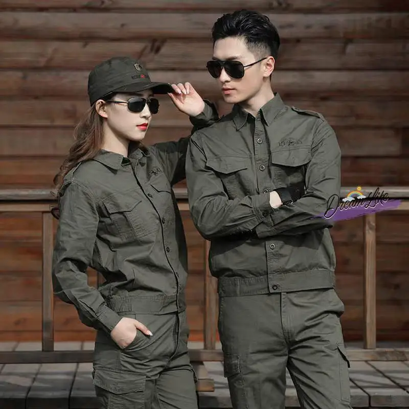 여름 작업복 남성 여성 순면 얇은 소재 화상방지 용접 건설 현장 야외 노동 보호복...