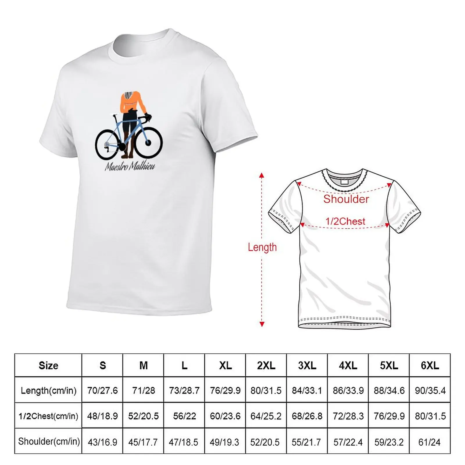 Mathieu van der Poel - Maestro of Cycling T-Shirt t shirts designer t shirt man luxury cotton t shirt man T-Shirt