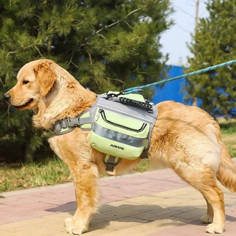 Dog Outdoor Self Backpack Large Capacity Dog Training Backpack Snack Bag Pannier Bag Medium and Large Dog Bags