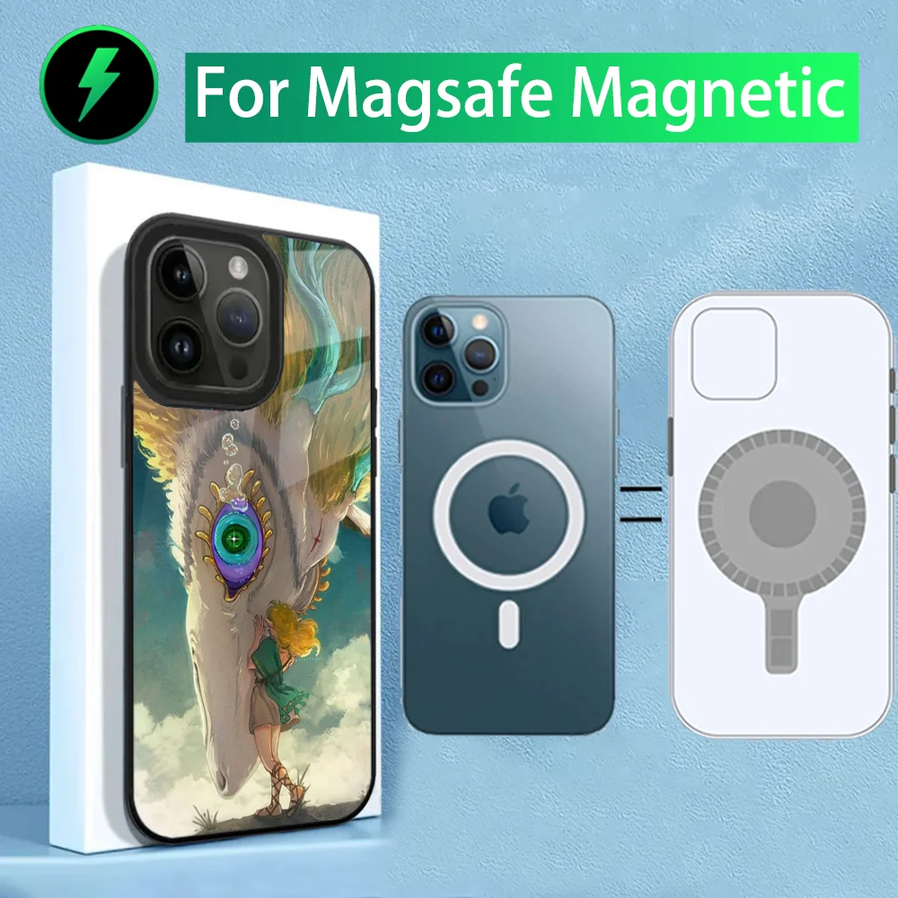 Game The L-Legend of Z-Zeldas Phone Case For iPhone 15,14,13,12,11,Plus,Pro,Max Mini Magsafe Magnetic Wireless Charging