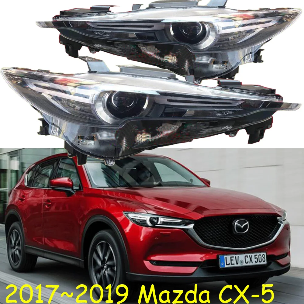 

1pcs 2017 2018 2019y car bupmer head light for Mazda CX-5 headlight CX5 CX 5 car accessories fog for Mazda CX-5 headlamp