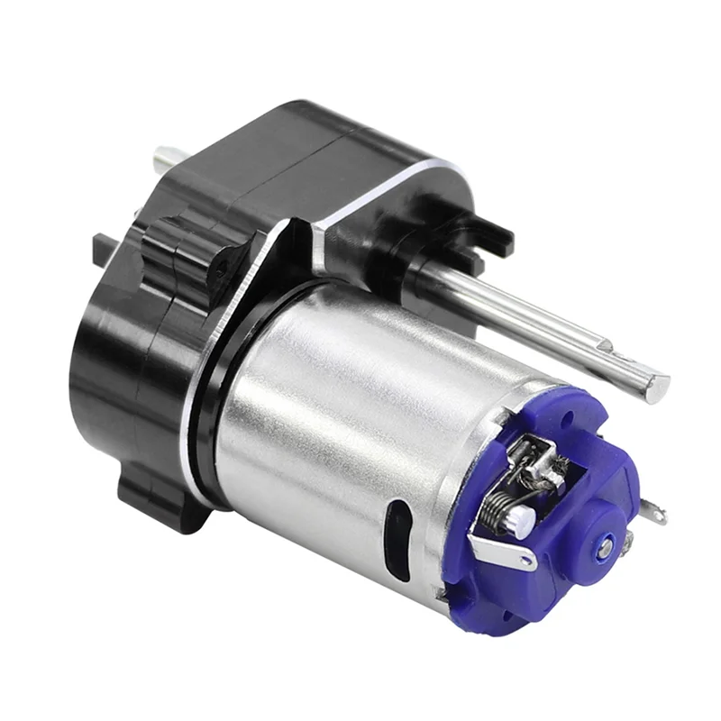 

HOT-For MN82 LC79 MN78 CNC Metal Transmission Motor Assembly Engine Gear Assembly Kit 1/12 RC Crawler Car Upgrade Parts