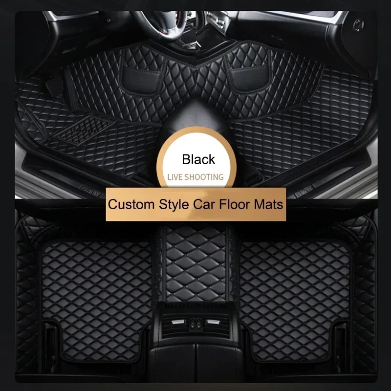 

3 PCS Full Coverage Customized Car Floor Mats for Ford Mondeo 2017-2021 2022-2023 Mustang Mach-E 2021-2023 Car Accessories