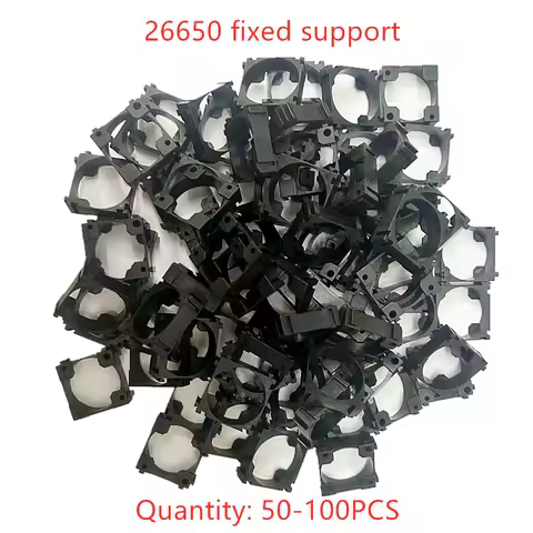 26650 Lithium Battery Bracket Fixed Bracket Can Splice Battery Pack