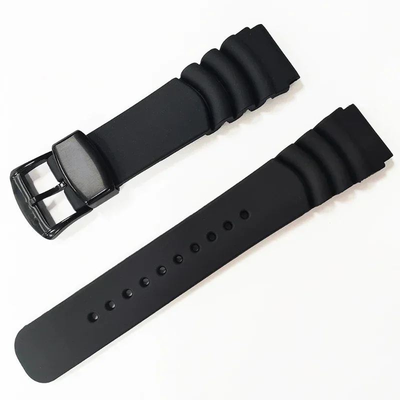 20mm 22mm Resin Watch Strap for Men Waterproof Bracelet High Grade Solid Buckle Soft Sport Wristband Watches Accessories