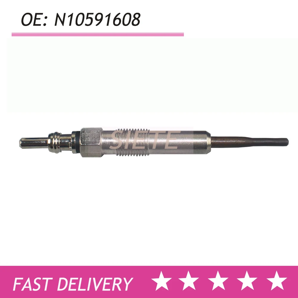 4PCS For VW Beetle Golf Je-tta Passat T-ouareg Diesel Glow Plug 0250202023,N10591608,N10579201MY New