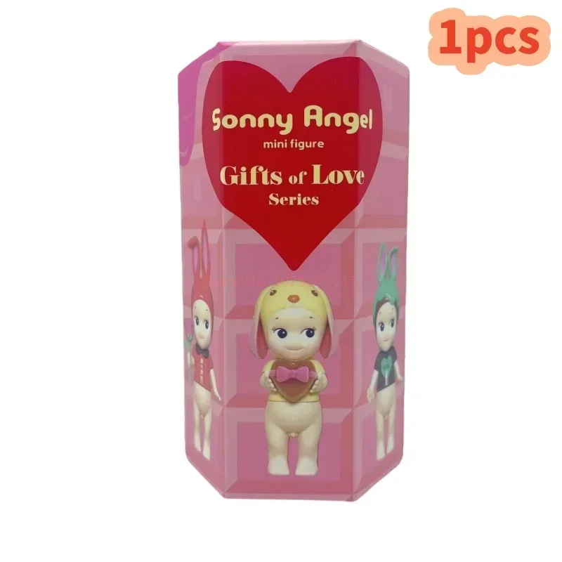 12 Styles Sonny Angel Love Series Cute Cartoon Figures for Desktop Decor Blind Box Toys Ideal for Christmas and Birthday Gifts