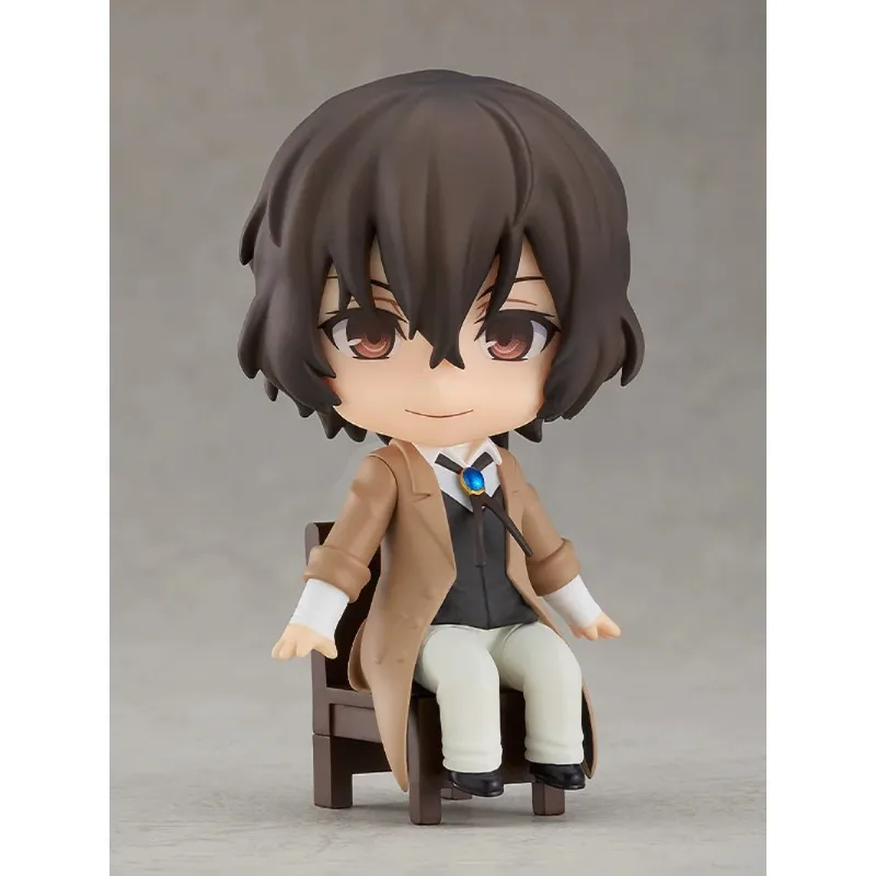 

Original:Bungo Stray Dogs dazai osamu Sitting posture Q version PVC Action Figure Anime Figure Model Toys Doll Gift