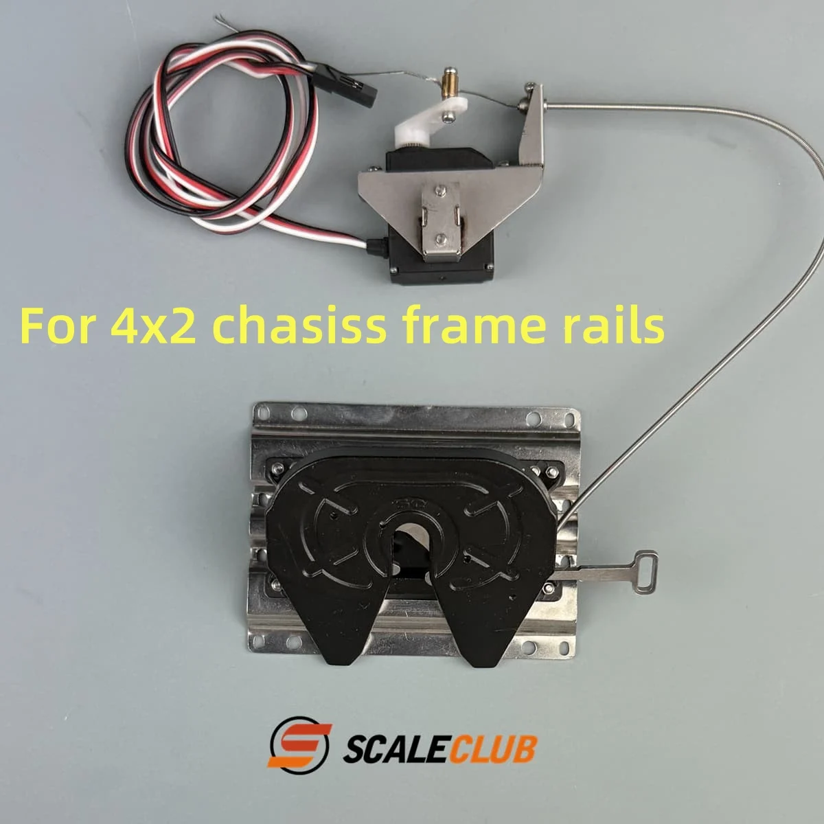 1/14 RC Truck Metalen Op afstand ontgrendelbaar Vijfde Wiel SCALECLUB YKJSMP-TY-1 Voor Tamiya 1/14 RC Tractor Truck Accessoires Onderdelen