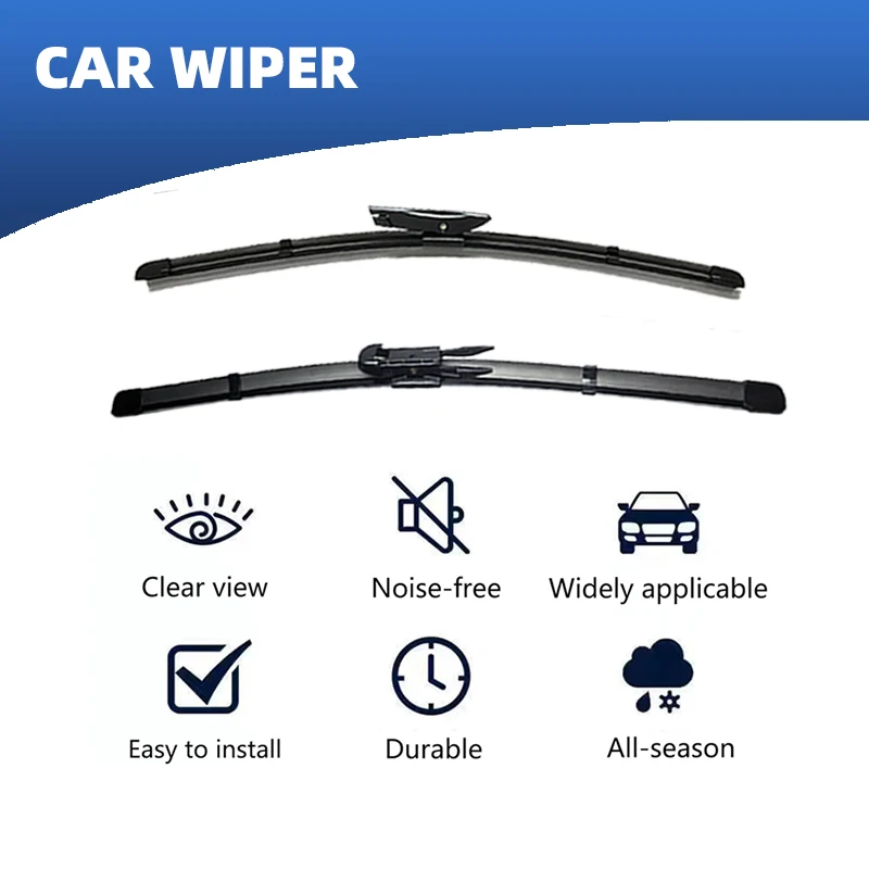 Pióro wycieraczki przedniej szyby LHD do Smart ForTwo 450 451 453 1998-2019 2 szt. szczotek przedniej szyby Akcesoria 2004 2008 2014 2018
