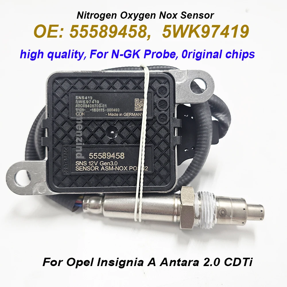

55589458 5WK97419 Nitrogen Oxygen Nox Sensor 55487270 55495341 55500320 For Opel Insignia A Antara 2.0 CDTi High Quality