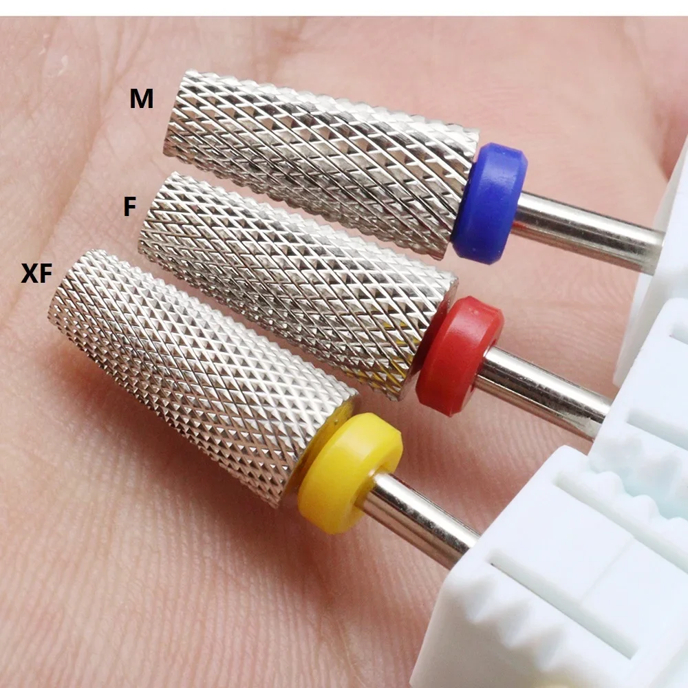 1Pcs Hot Professional Shinny Carbide Nail Drill Bit - Efficient Gel Removal Tool, Electric Drill Accessory for Manicure