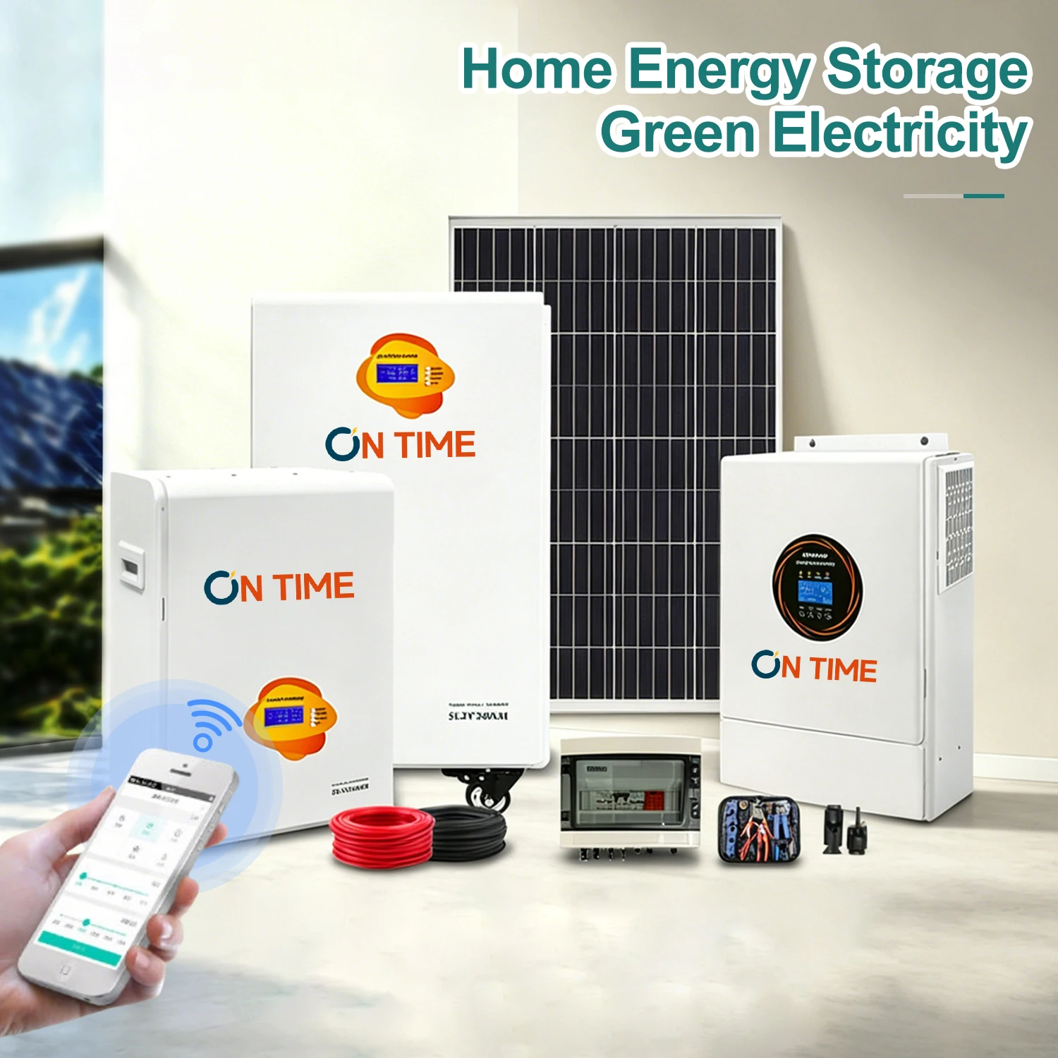 48V 280Ah 300Ah Lifepo4 Solar Battery Mobile Floor Mounted 10kwh 15kwh Energy Storage System With Wheel