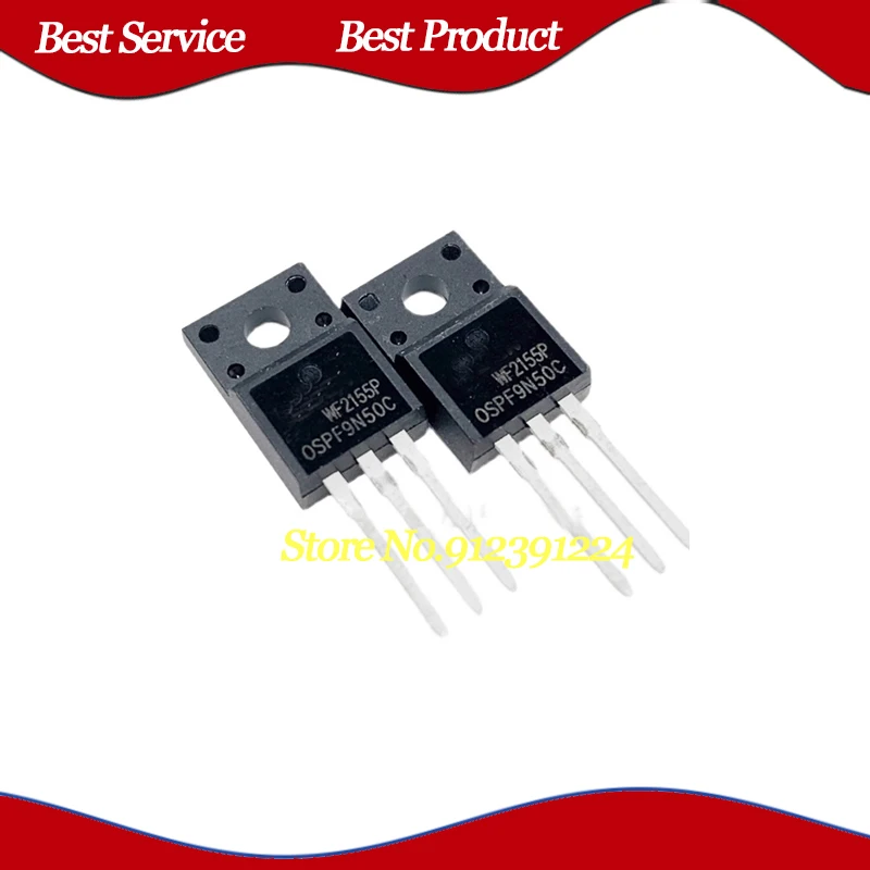 10 pz/lotto OSPF9N50C TO-220F 9A/500V nuovo e originale In Stock