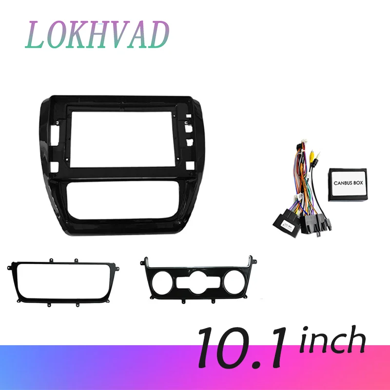 

10 Inch Car Radio Fascia For Volkswagen Jetta 6 2011 - 2018 Video Panel Player Audio Frame Dashboard Mount Kit Frame Wire Suit