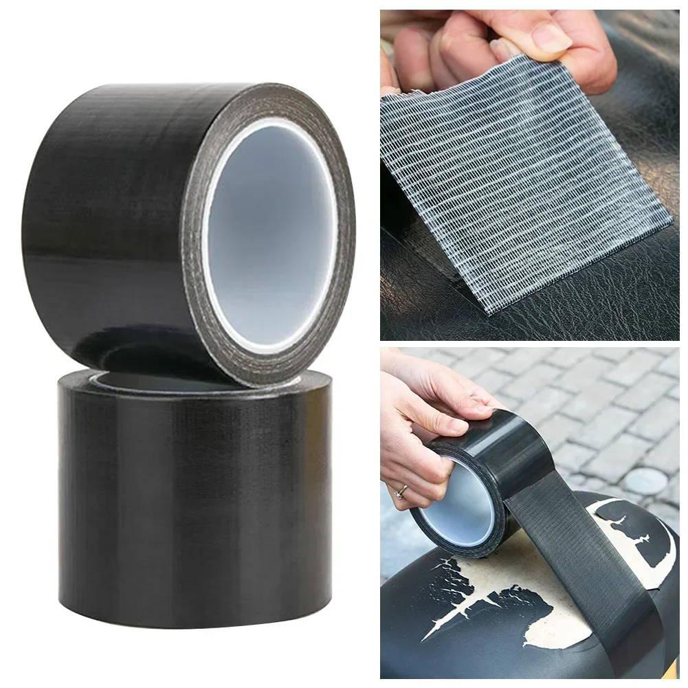 Self Adhesive Leather Repair Tape for Car Seats Sofa Handbags Jackets Furniture Shoes Black First Aid Patch Leather Patch DIY