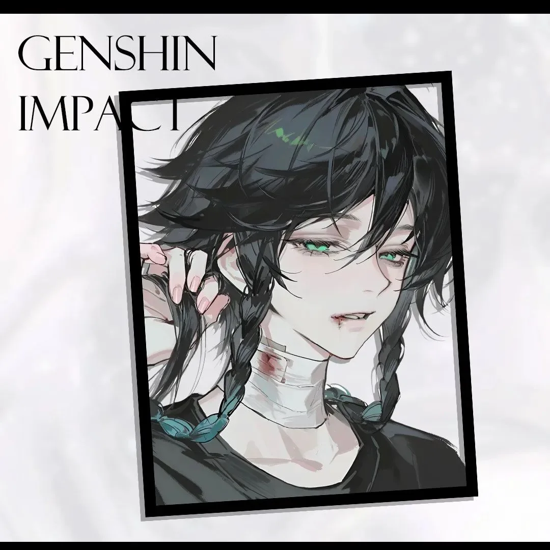 Genshin Impact Akrylowa Toka Gra Cosplay Anime Millet Kolekcja Praktyczny i Wykwintny Prezent Prezenty z Wysokim Selfie