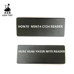 LOCKSMITH LISHI 2 IN I key reader HON70 NSN14 CY24 HU92 HU66 YH35R MIT8 READER