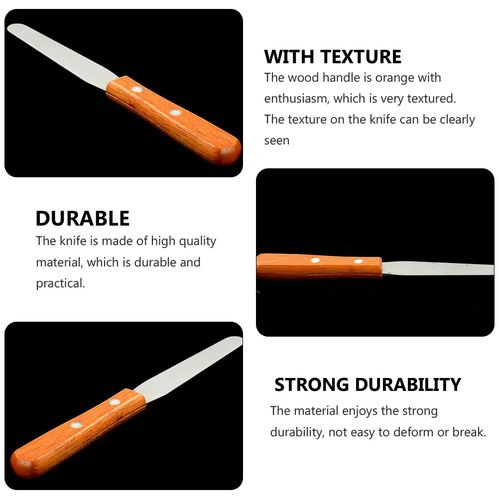 

1pc Metal Waxing Spatula Honey Coating Tool Reusable Wax Scraper Durable Wax Applicator For Hair Removal Waxing Kit