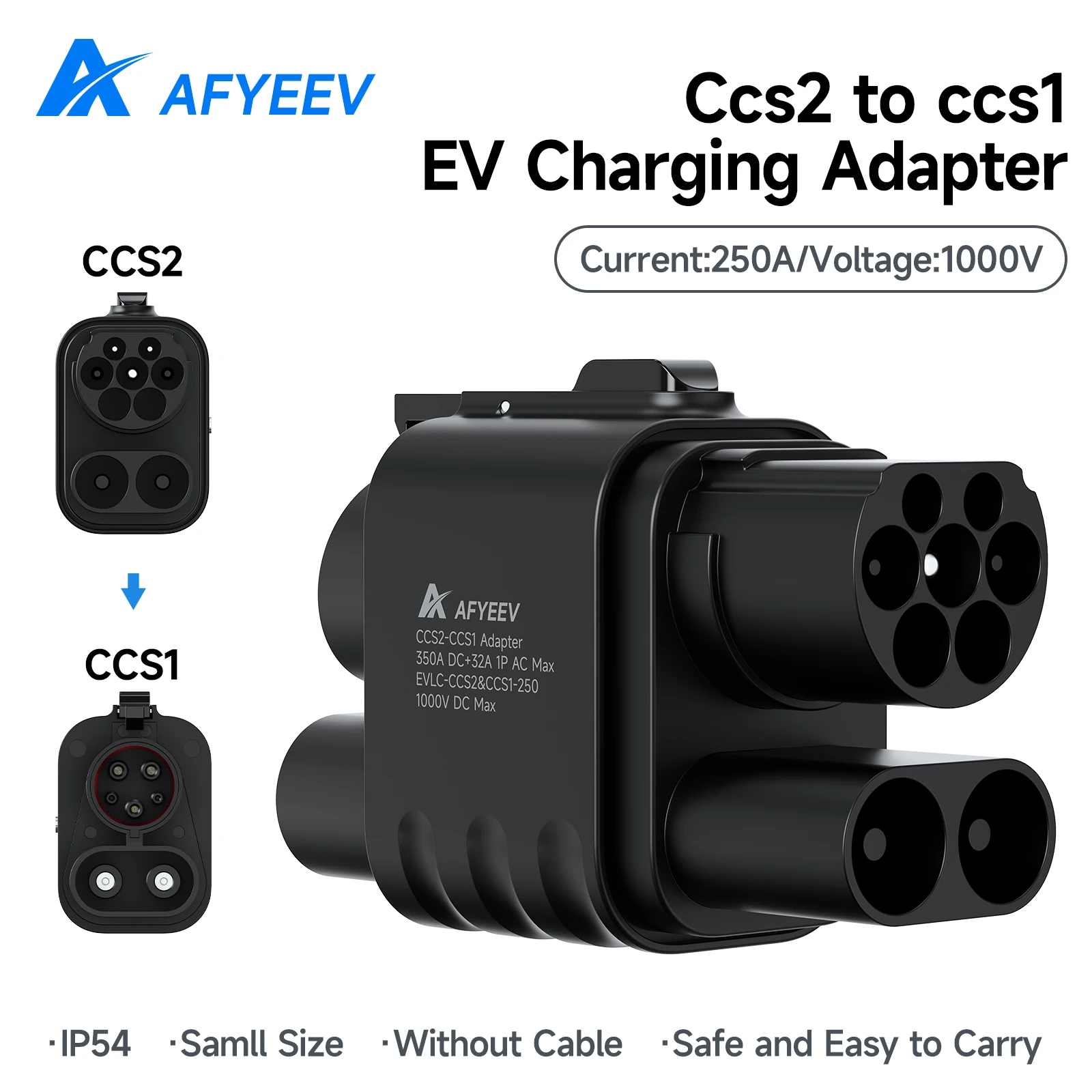 CCS2 to CCS1 AC DC