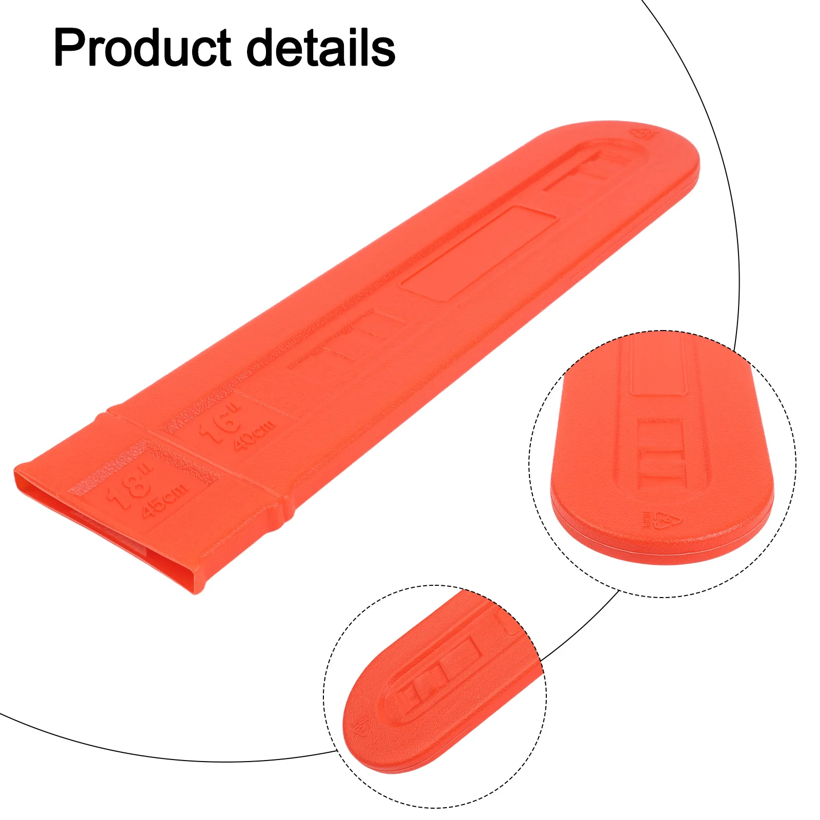 غطاء قضيب المنشار لـ 16 18 بوصة قضبان متوافقة مع الموديل 0000 792 9175 A (3003/3006) يحمي من الضرر