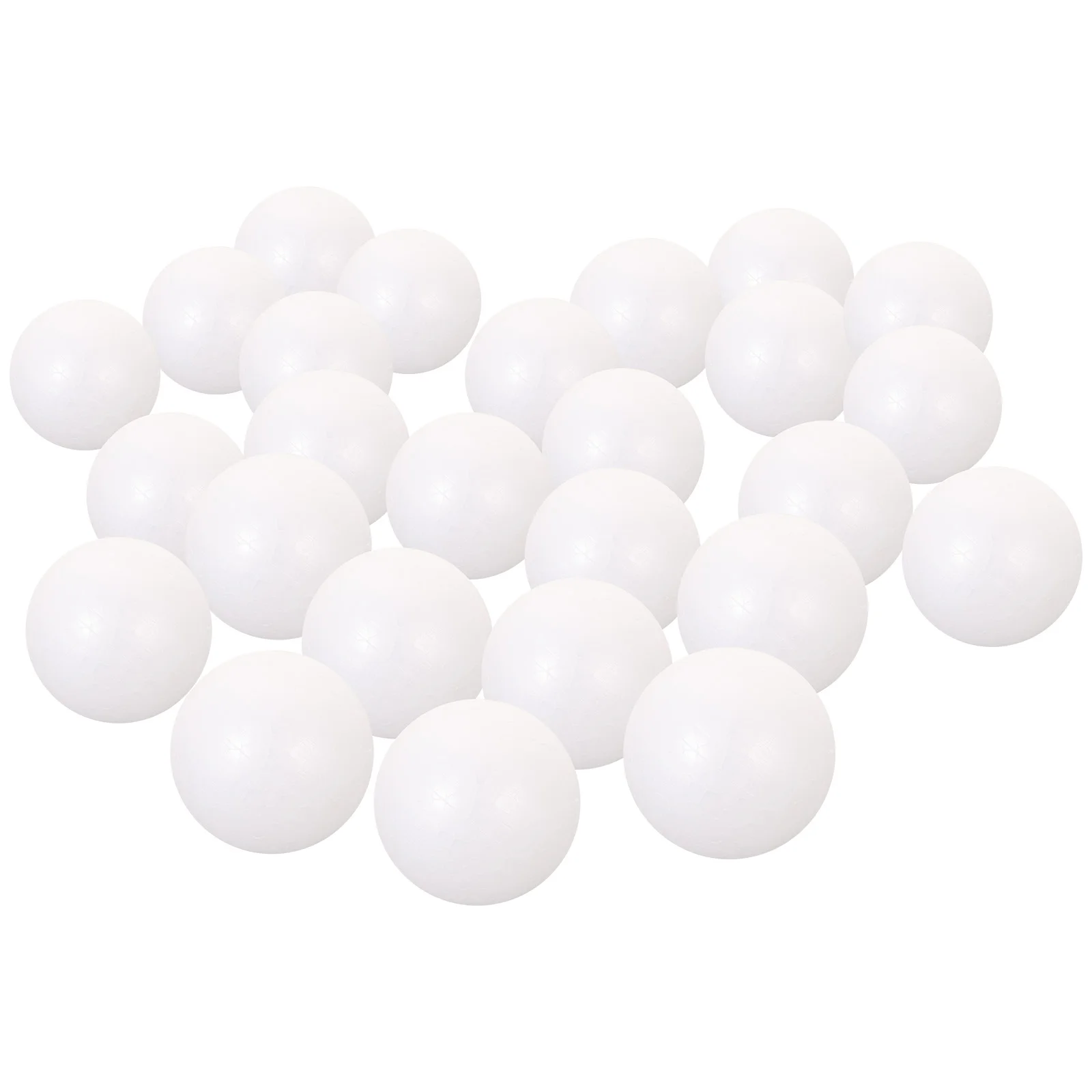 

24 Pcs Foam Balls White Wedding Decorations for Tables Snowball Ornament Christmas