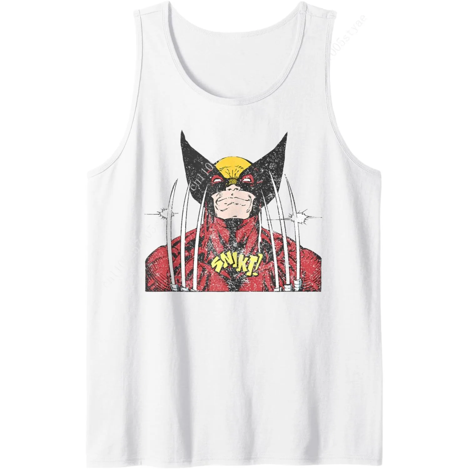 

Marvel X-Men Wolverine SNIKT! Faded Vintage Portrait Tank Top