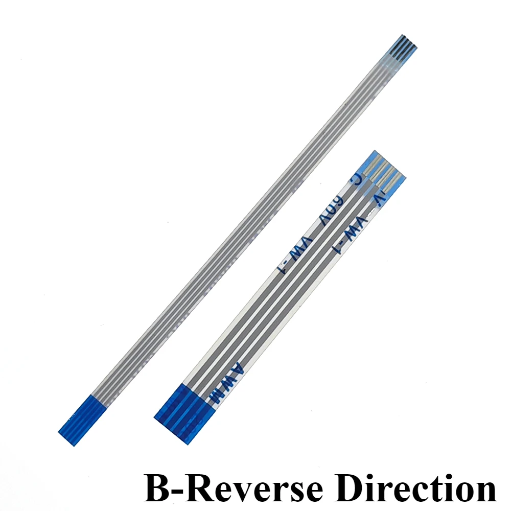 10Pcs 0.5mm Pitch FFC FPC Flat Flex Cable 5cm 4-60Pin Same Side AWM 20624 20798 80℃ 60V VW-1