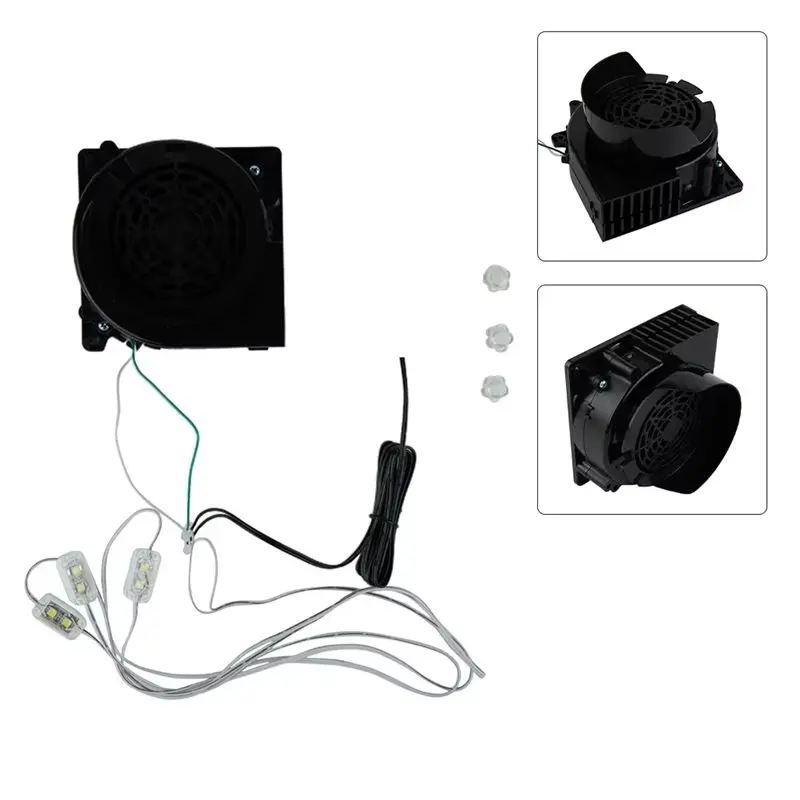 Y50A-remplacement de ventilateur gonflable 12V 1.0A moteur de ventilateur avec 3 Lig pour décorations intérieures et extérieures coup d'air