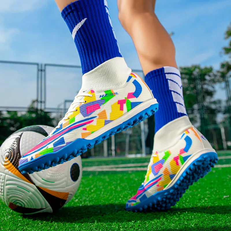 Botas de fútbol Super Star para hombre y mujer, zapatos de fútbol profesionales, transpirables, 2024