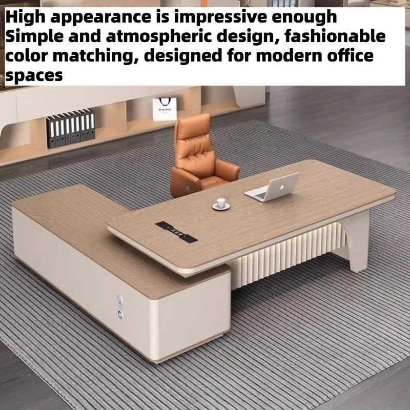 Work Sedentary Table Gaming Workshop Portable Computer L Shaped Study Desk Corner Design Large Auxiliary Luxury Office Furniture