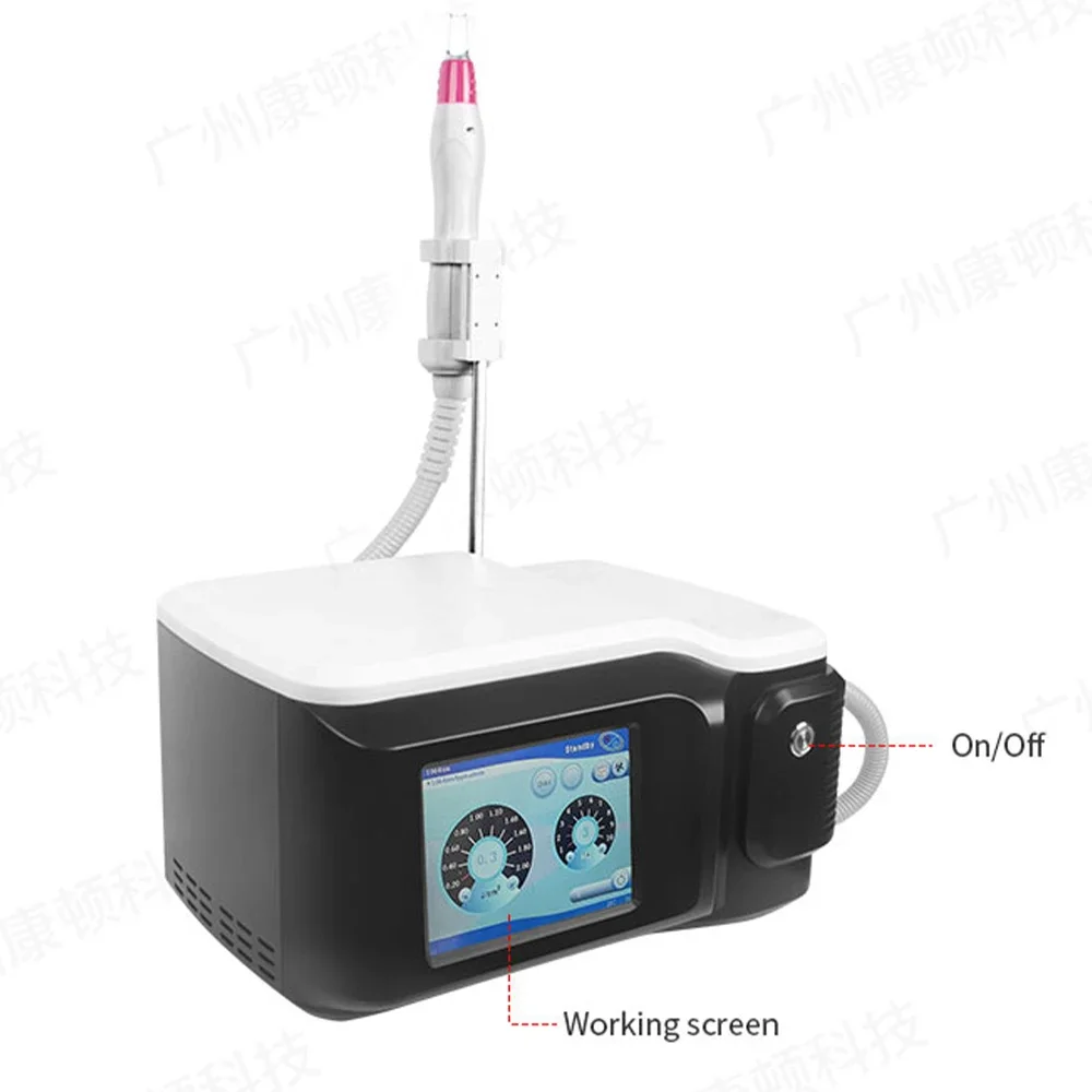 Portable Q-SWITCH ND YAG LASER Tattoo Removal Carbon Peeling Skin Whting Machine With 1064nm And 532nm Treatment Head