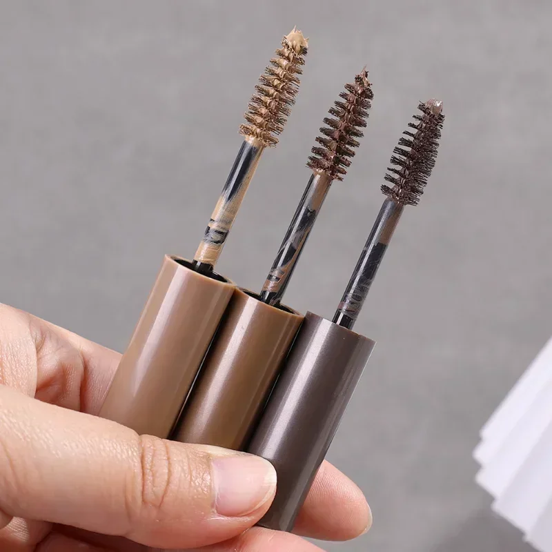 Crème de teinture liquide naturelle imperméable pour sourcils, longue durée, séchage rapide, marron, gris, rehausseur de sourcils, maquillage, cosmétiques