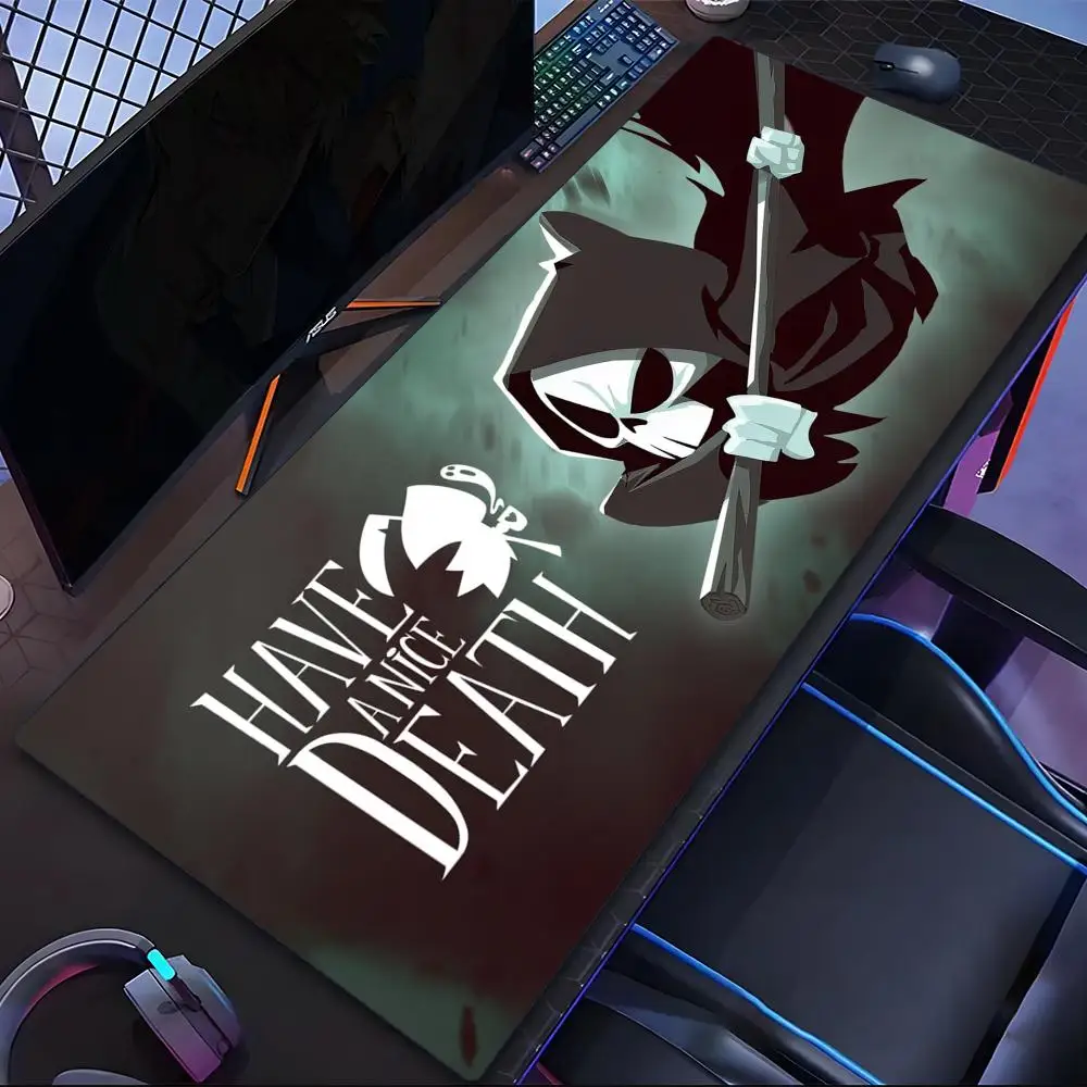 

Have a Nice Death Mouse Pad Tablet Laptop xl desktop mouse mat cute HD printing Gaming keyboard pad csgo Player 90x40