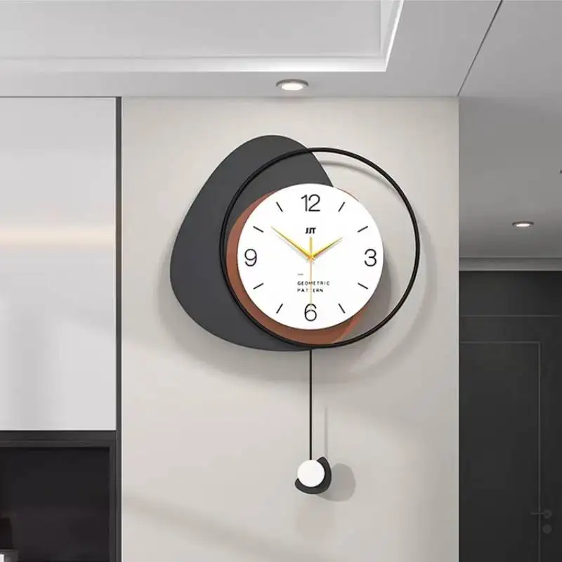 Aesthetic Luxury Wall Clock Design Quartz Office Fashion Wall Clock Youth Silent Modern Nordic Reloj De Pared Home Decor Items
