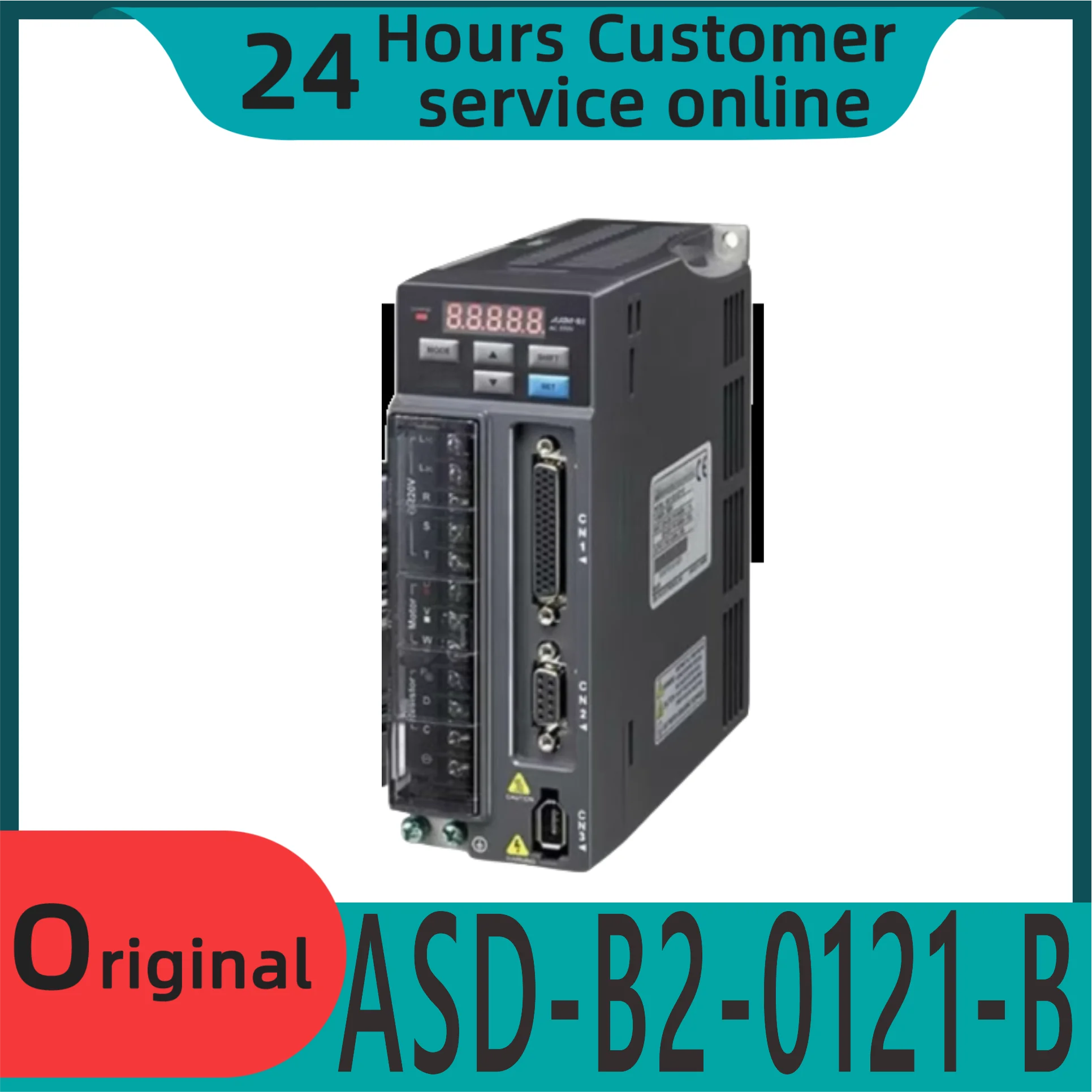 Original Servo Drive Asd-b2-0121-b Asd-b2-0221-b Asd-b2-0421-b Asd-b2-0721-b Asd-b2-1021-b Asd-b2-1521-b Asd-b2-2023-b Asd