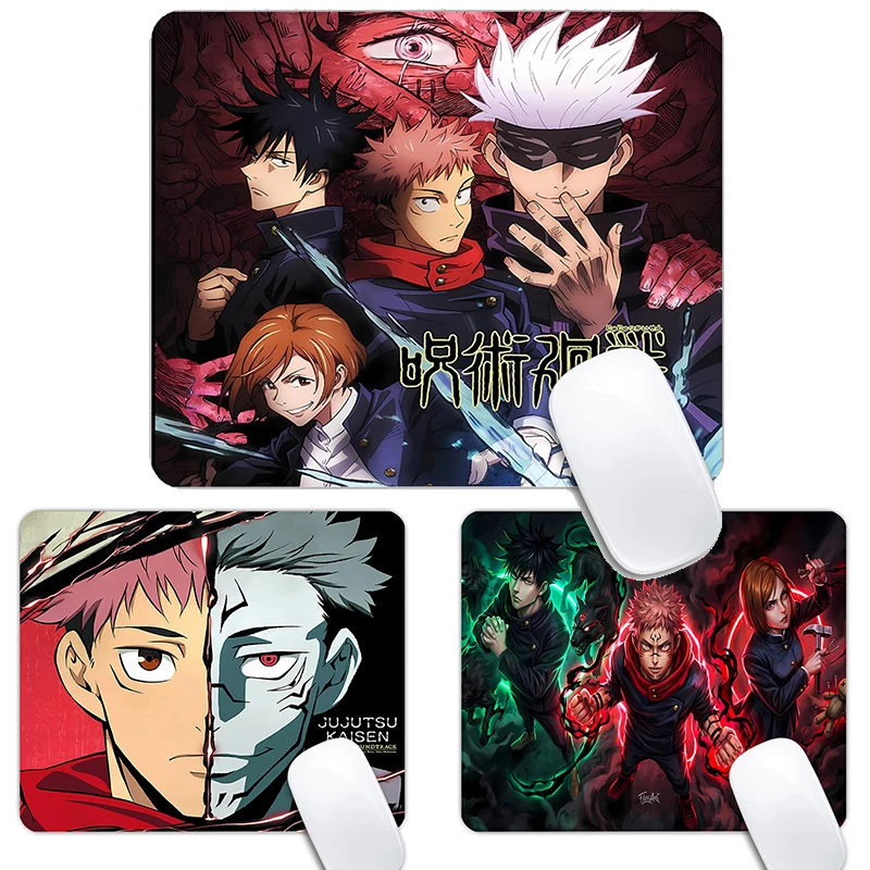 Jujutsu Kaisen Mouse Pad Rubber Mousepad PC Accessories Gojo Satoru Laptop Keyboard Play Desk Mat Office Supplies Anti-skid Mat