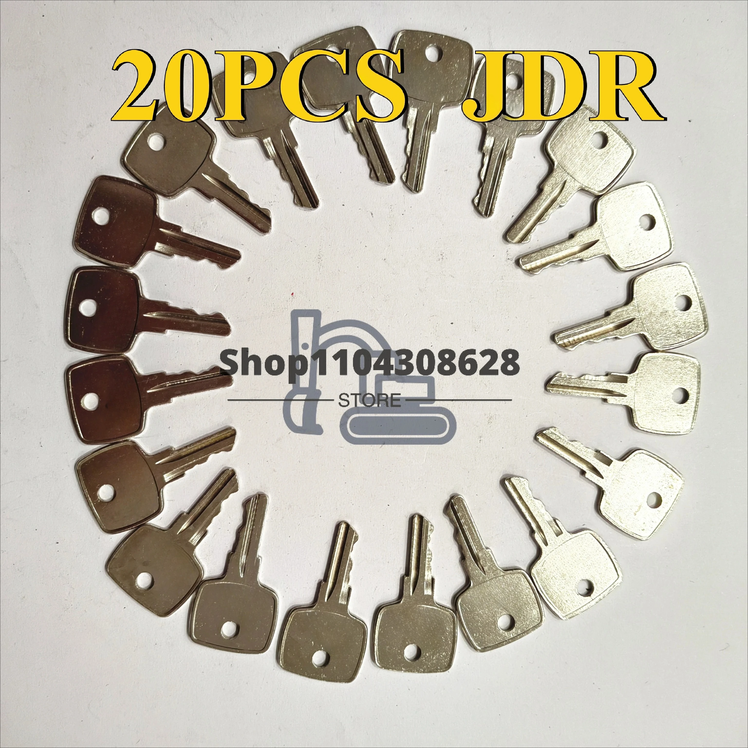 

20PCS JDR Key for AR51481 Ignition Key for Loader Tractor New