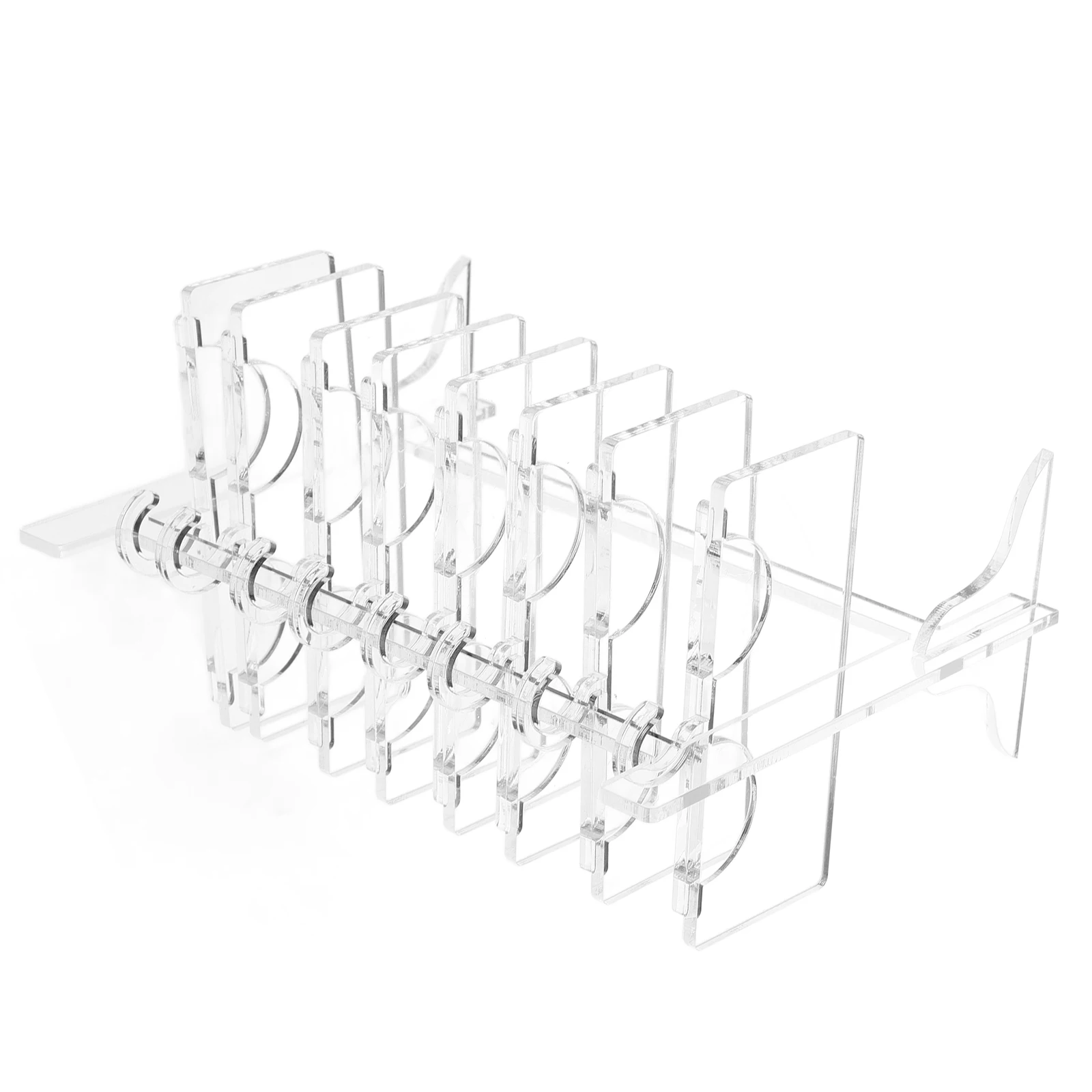 

Acrylic False Eyelash Storage Rack 15x6x11cm Transparent Display Organizer for Grafted Lashes Portable HOLDER jewelry display