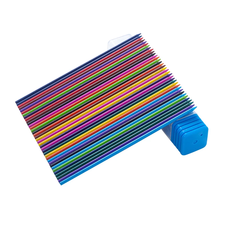 36 Stück/Box 2,0 mm mehrfarbige automatische Bleistiftmine für Schule, Büro, Skizzieren, Malen, Schreiben, Schreibwaren, glattes Schreiben – Detail 4