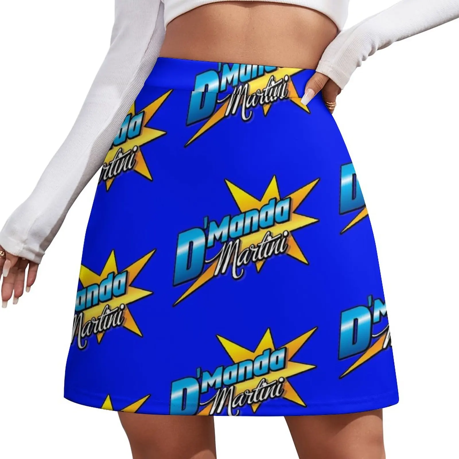 

D'Manda Martini Mini Skirt Short skirt woman mini skirt for women skirts women summer 2023 skirts for women 2023